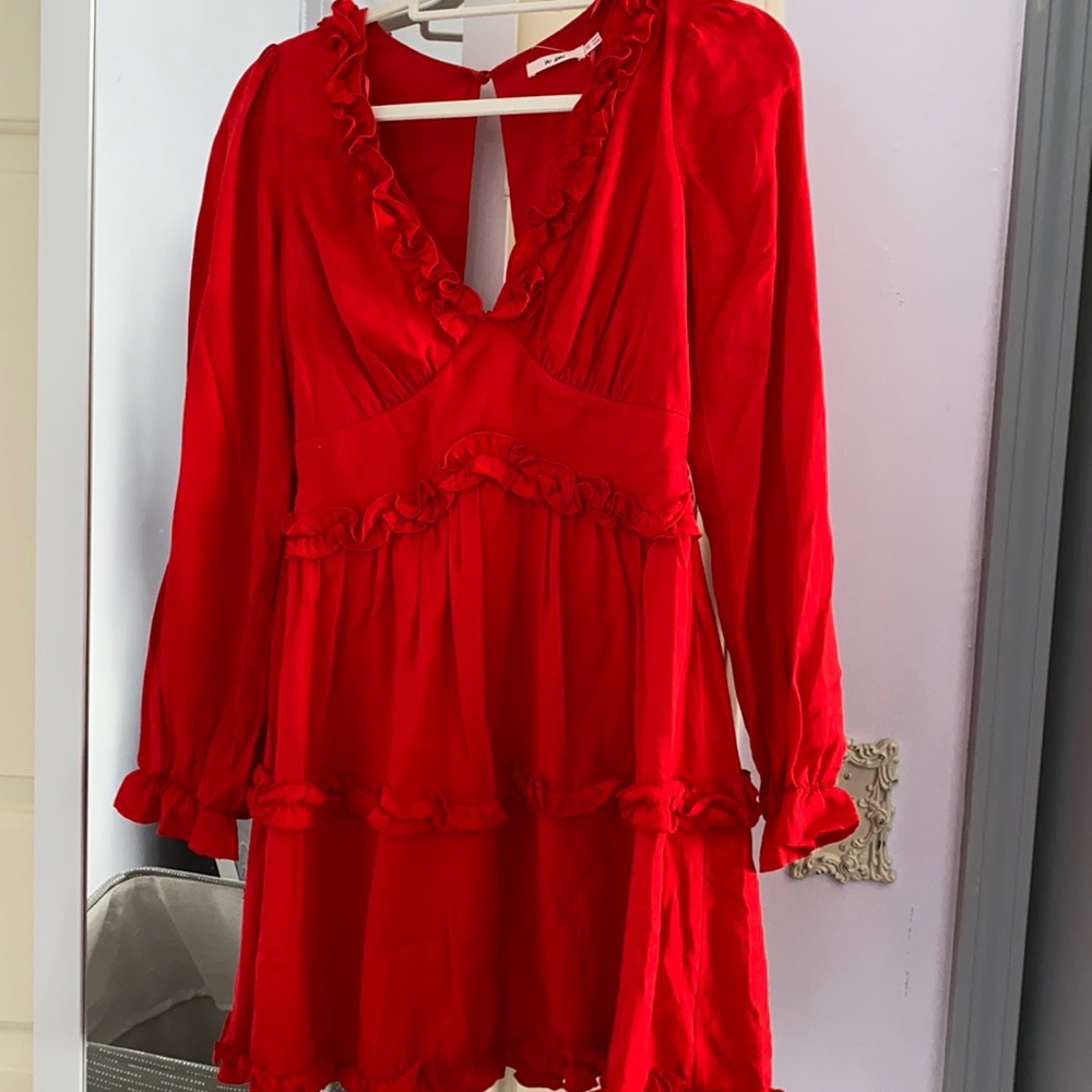 Red dress